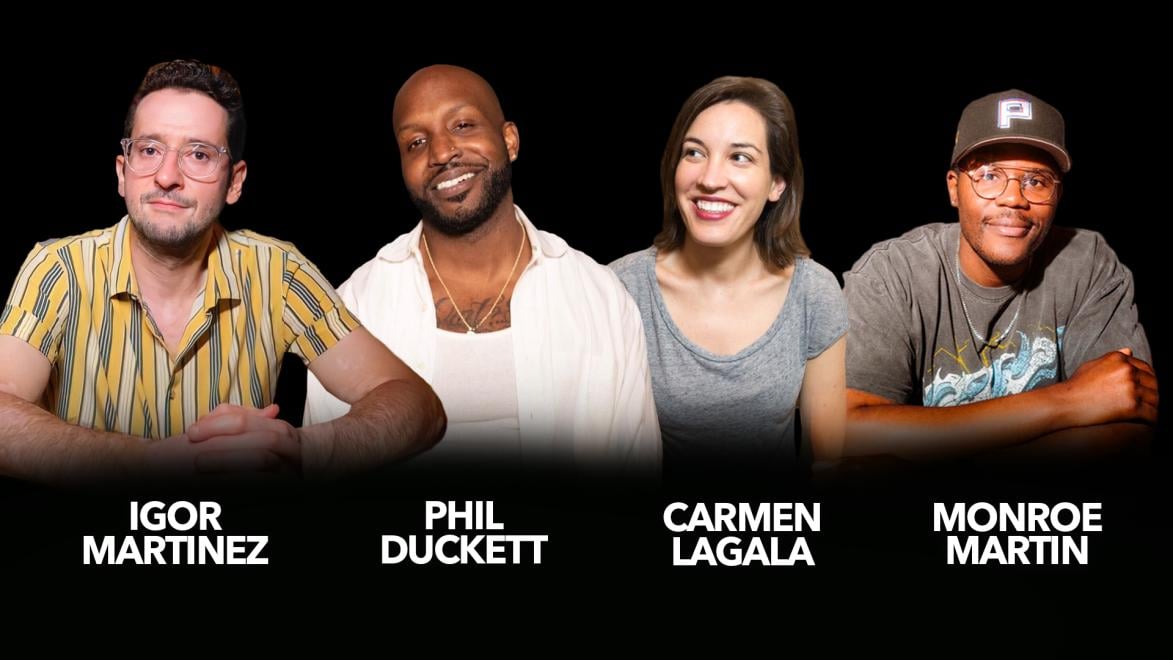 Monroe Martin, Phil Duckett, Carmen Lagala, Igor Martinez