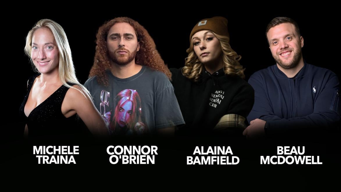 Michele Traina, Alaina Bamfield, Connor O'Brien, Beau McDowell