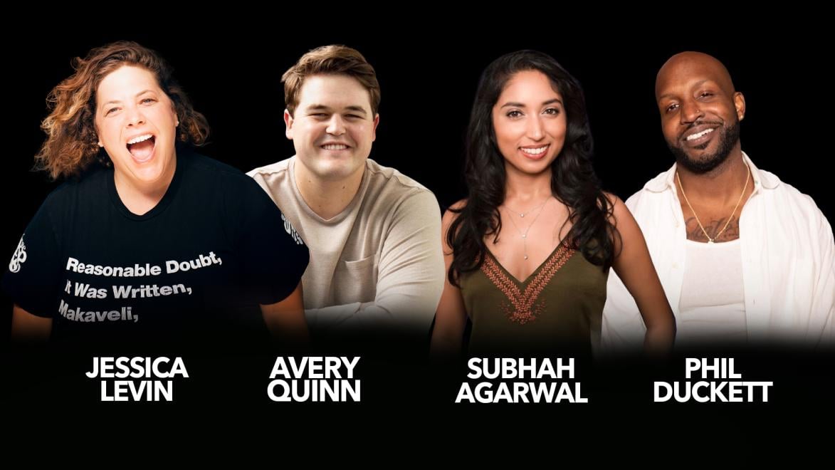Subhah Agarwal, Jessica Levin, Avery Quinn, Phil Duckett