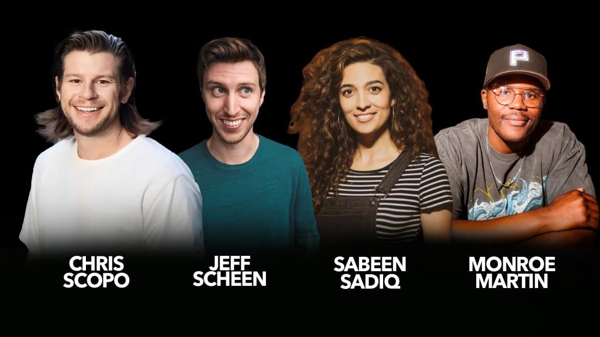 Monroe Martin, Chris Scopo, Sabeen Sadiq, Jeff Scheen