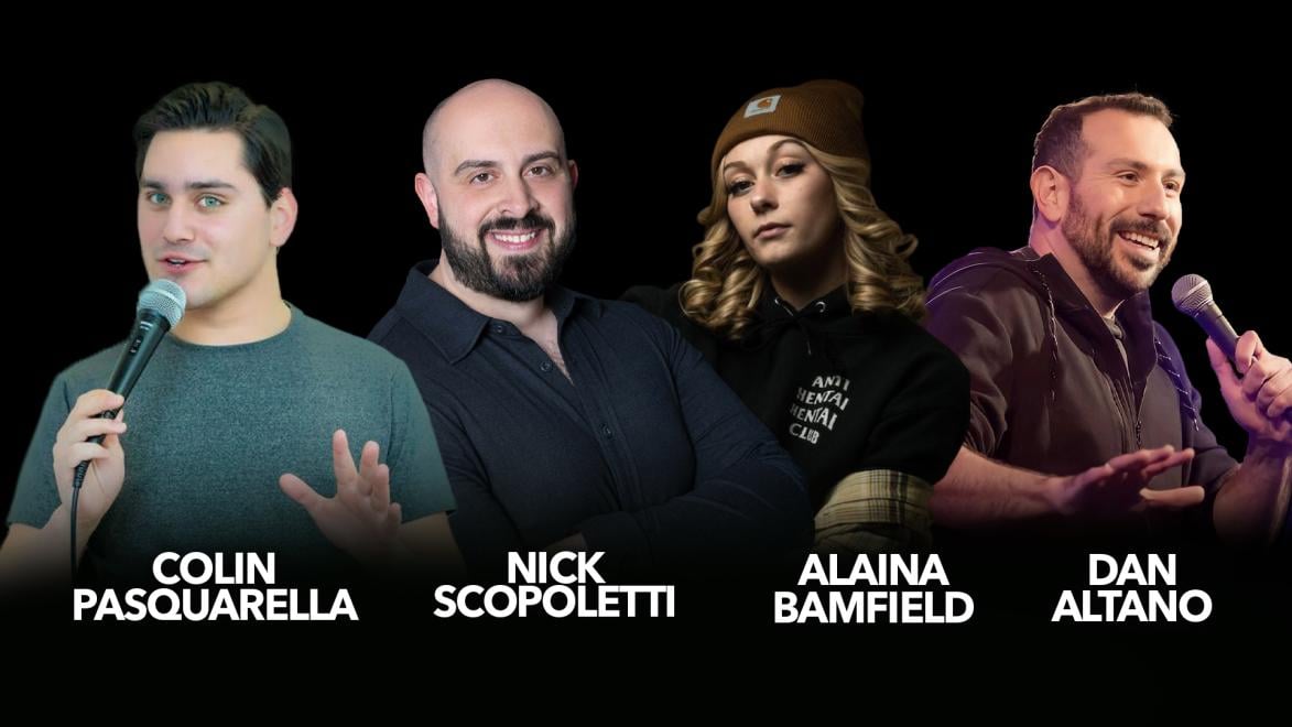 Dan Altano, Nick Scopoletti, Alaina Bamfield, Colin Pasquarella