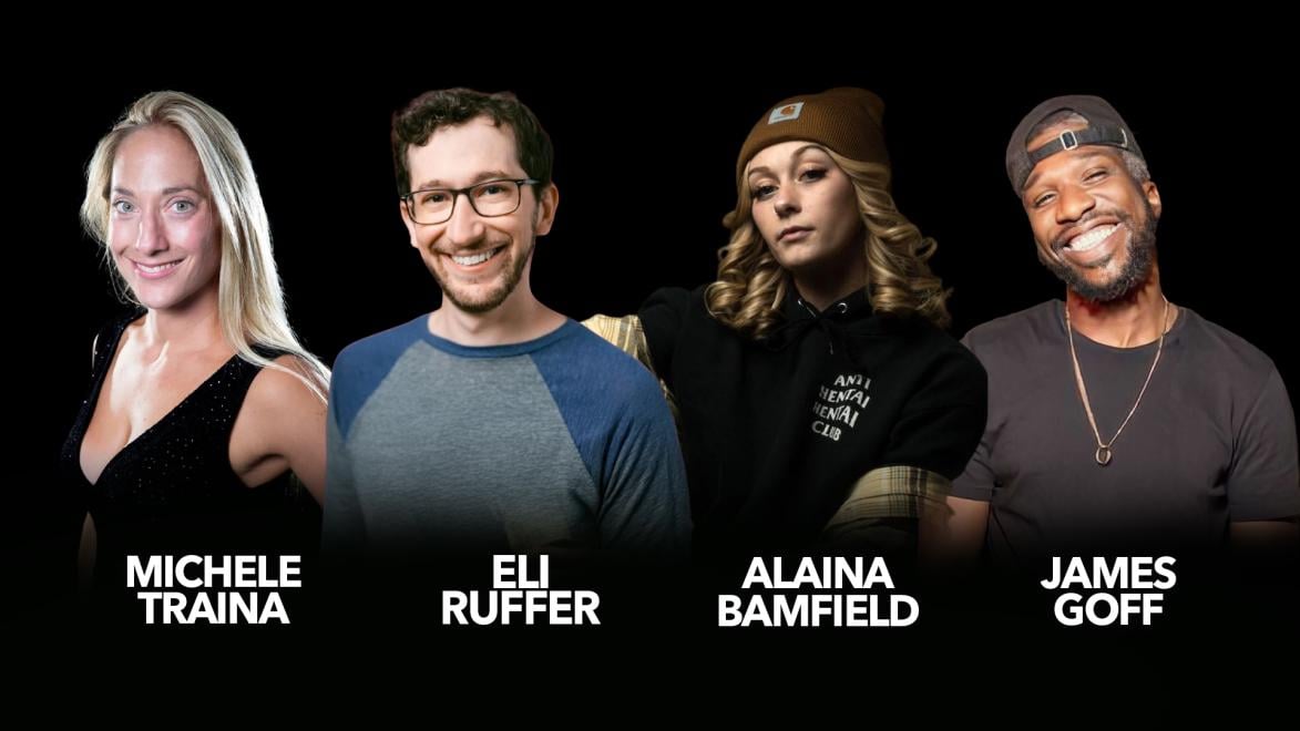 James Goff, Eli Ruffer, Michele Traina, Alaina Bamfield