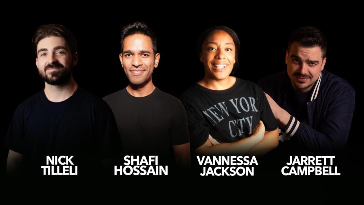 Vannessa Jackson, Nick Tilleli, Shafi Hossain, Jarrett Campbell