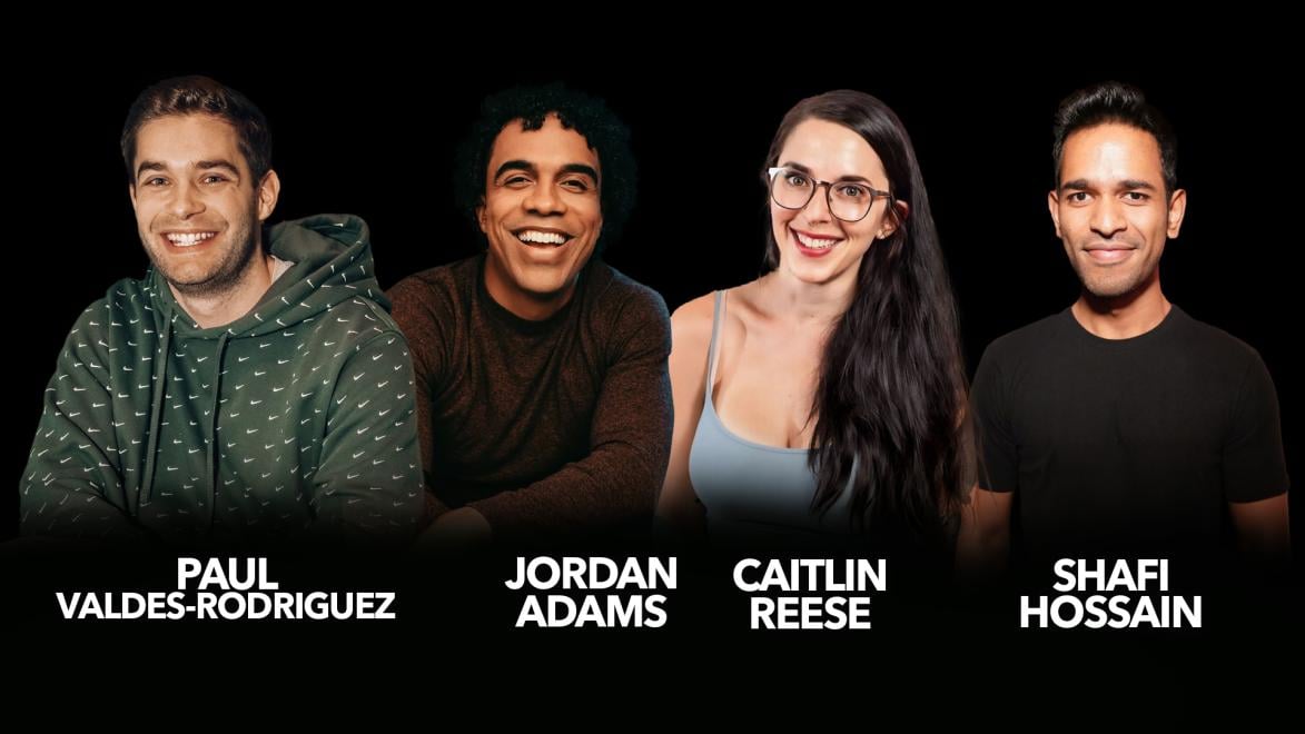 Paul Valdes-Rodriguez, Jordan Adams, Caitlin Reese, Shafi Hossain